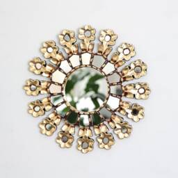 "Peruvian Mirrors ""Pink 35cm" - thumbnail 2