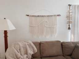 Macrame Wave Wall Hanging