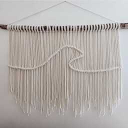 Macrame Wave Wall Hanging - thumbnail 3