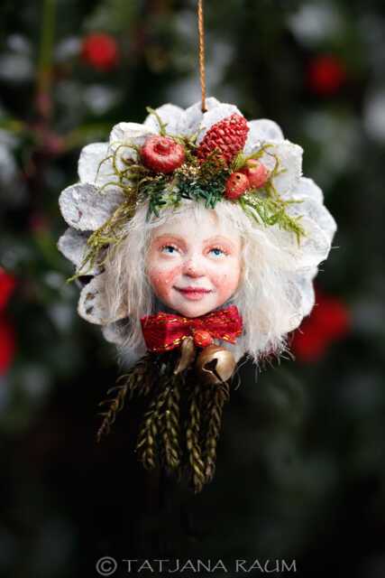 Handmade Christmas Tree Ornament Pendant Decoration, Holiday Decor - image 1