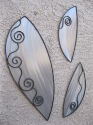 Metal Wall Art Sculpture By Holly Lentz Abstract Contemporary - thumbnail 2