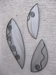 Metal Wall Art Sculpture By Holly Lentz Abstract Contemporary - thumbnail 1