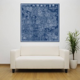 Vintage Middlesex County, Massachusetts Map Print Photo Paper, Matte, Or Canvas - thumbnail 2