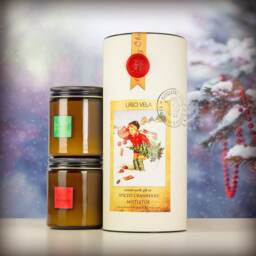 Scented Candle Rosemary Peppermint, Soy Candle, Gift For Vegan, All Natural - thumbnail 4