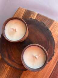 Rustic Ceramic Candle Holder, Textured Minimalist Home Decor