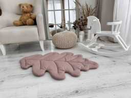 Leaf Baby Play Mat Organic Cotton Woodland Nursery Rug