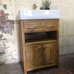 Warwick - Handmade Reclaimed Timber Bathroom Furniture - thumbnail 3