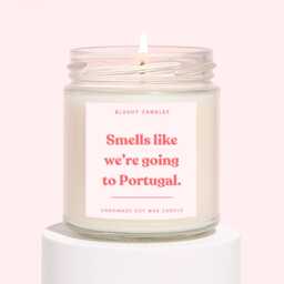 Portugal Gifts - We're Going To Surprise Candle Trip Reveal - thumbnail 1