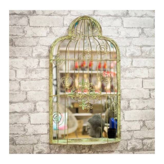 Mirror With Shelf Hanging Garden Ornaments Patio D??cor Gardening Gardener Present Gift - image 1