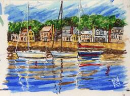 Rockport, Nautical Wall Art, 8x10 - thumbnail 1