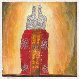 Abuhav Synagogue Art Print - Zefat Israel, Jewish Wall Decor - Unframed - thumbnail 3