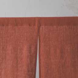 Heavy Linen Noren Curtain - Traditional Japanese Doorway Divider Durable Natural For Home Elegant Wall Hanging - thumbnail 2