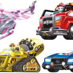 Paw Patrol Movie Pups Vehicles Wall Sticker Set - thumbnail 2