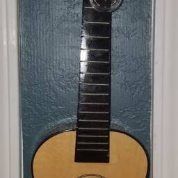 Upcycled Ukulele Wall Lamp Industrial Decorative Lighting - thumbnail 4