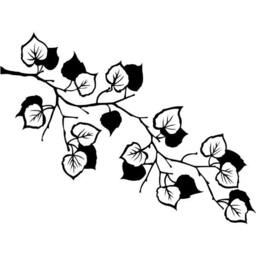 Ivy Branch Decal, Vine With Leaves Vinyl Wall Art Design, Bedroom Decor - thumbnail 2