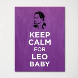 Keep Calm For Leo Baby - Fine Art Print Choice Of Color Purchase 3 & Receive 1 Free - thumbnail 2