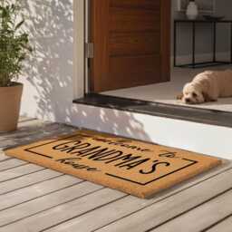 There's No Place Like Nanny & Papa's House - Grandparent Gift Doormat Nana & Papa Grandma Grandpa Grandad - thumbnail 2
