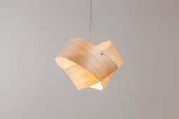 Minimalist Wood Pendant Light - Blume Klein