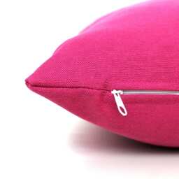 Fuchsia Pink Pillow Cover, Cotton Throw Decor - All Sizes, Home Gifts For You - thumbnail 2