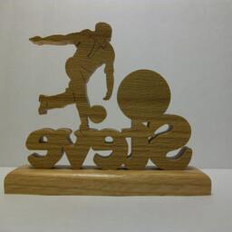 Personalized Bowlers Desk Clock, Custom Name - thumbnail 3