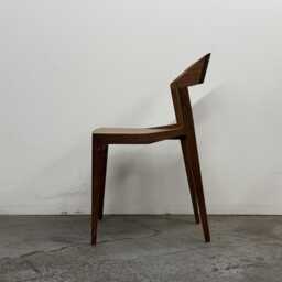 Modern Wood Dining Chair Hand-Rubbed Osmo Finish, Usa Made - thumbnail 2