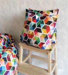 Pillow Cover, Decorative Pillow, Cushion Cover, Design Fabric, Custom, Unique Design, 16x16 Inch - thumbnail 1