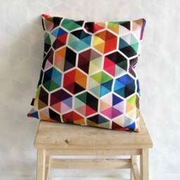 Pillow Cover, Decorative Pillow, Cushion Cover, Design Fabric, Custom, Unique Design, 16x16 Inch - thumbnail 2