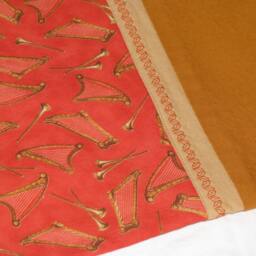 Music Pillow Case - Harp Gift Standard Present - thumbnail 2