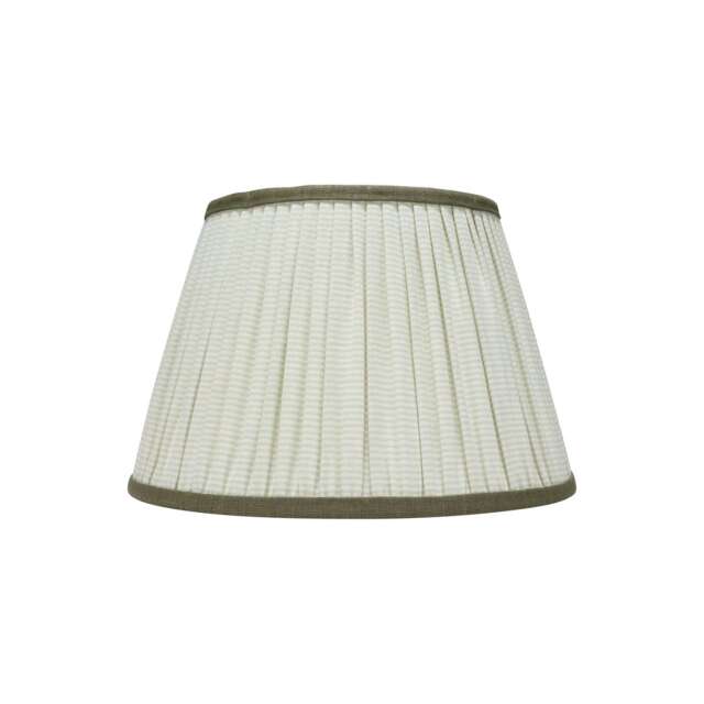 Green Striped Lampshade - image 1