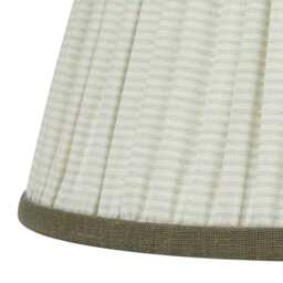Green Striped Lampshade - thumbnail 3