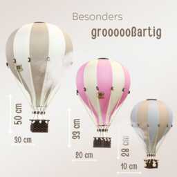Hot Air Balloon, Nursery Decor, Balloon Nursery, Baby Room Decoration, Kids Wall Decor - thumbnail 2