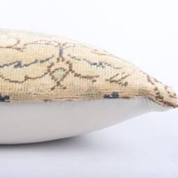 20'' Vintage Turkish Kilim Pillow Cover Handmade Wool Cushion - thumbnail 4