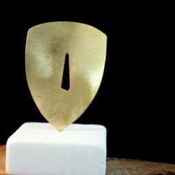Cycladic Art Statue - Small Ancient Greek Marble & Bronze Figurine - thumbnail 3