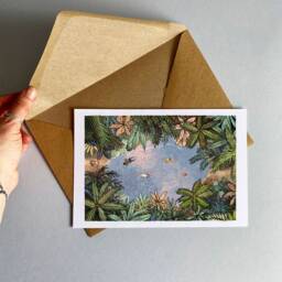 All Good Things Are Wild & Free Swimming Art Print/Greeting Card - thumbnail 2