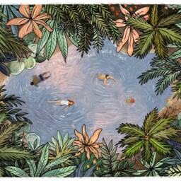 All Good Things Are Wild & Free Swimming Art Print/Greeting Card - thumbnail 3