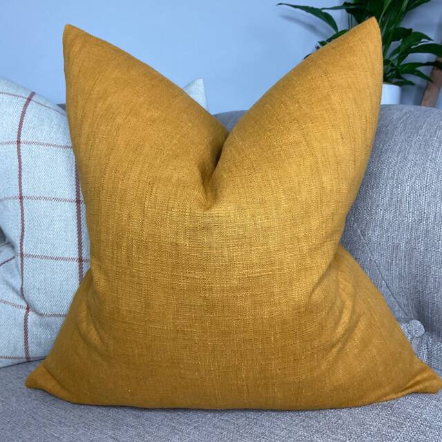 John Lewis & Partners Fabric Cotton Blend Cushion Cover, Sofa Pillow Honey Decorative Throw Pillow, Double Sided - image 1