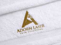 Embroidered Logo Towels, Custom Salon Business Branding