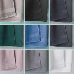 Embroidered Logo Towels, Custom Salon Business Branding - thumbnail 2