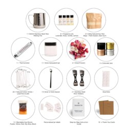 Diy Soy Candle Making Kit For Beginners - Complete Starter With Tins, Wax, Fragrance Oils & Tools Craft Gift - thumbnail 2