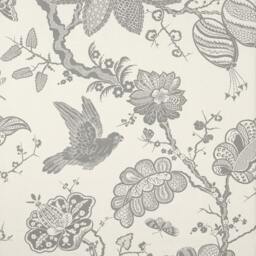 Bali Vine in Charcoal- This Listing Is For One Pillow - Front & Back - thumbnail 2