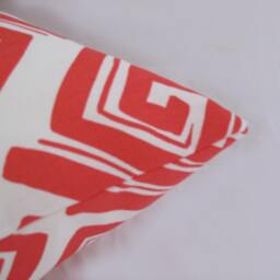 Decorative Pillow Cushion Cover - Accent Throw Coral Red - thumbnail 2