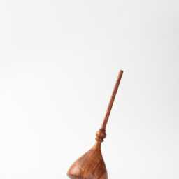 Exotic Rosewood Spinning Top With Brass Base - Timeless Craftsmanship Toy - thumbnail 2