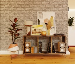 Tv/Media Unit Made From Reclaimed Wood - Record - thumbnail 1