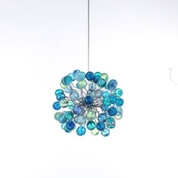 Unique Pendant Light With Sea Color Bubbles Lighting For Children Room, Kitchen Island Or Bedroom - thumbnail 2