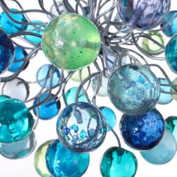 Unique Pendant Light With Sea Color Bubbles Lighting For Children Room, Kitchen Island Or Bedroom - thumbnail 4