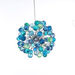 Unique Pendant Light With Sea Color Bubbles Lighting For Children Room, Kitchen Island Or Bedroom - thumbnail 3