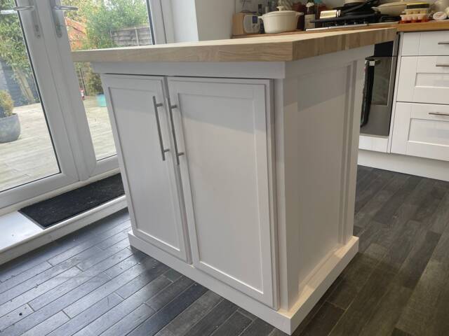 Campbell Bespoke Kitchen Island - Painted in Your Chosen Colour Choice - image 1