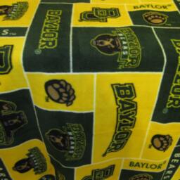 Handmade Baylor University Blanket - thumbnail 2
