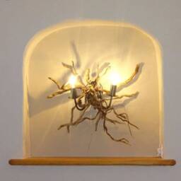 Driftwood Wall Light Beach House Rustic Lighting, Seaside D??cor - thumbnail 2
