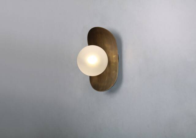 Blackened Brass Wall Lighting - Lamp Vanity Light Fixture, Sconce, Lamp, , Small - image 1